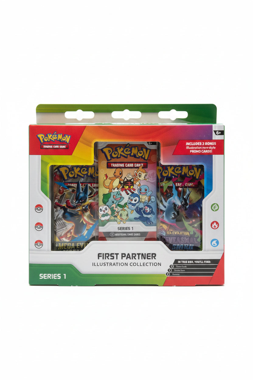 Pokemon TCG First Partner Illustration Collection (Series 1) - First Partner Collection 2026