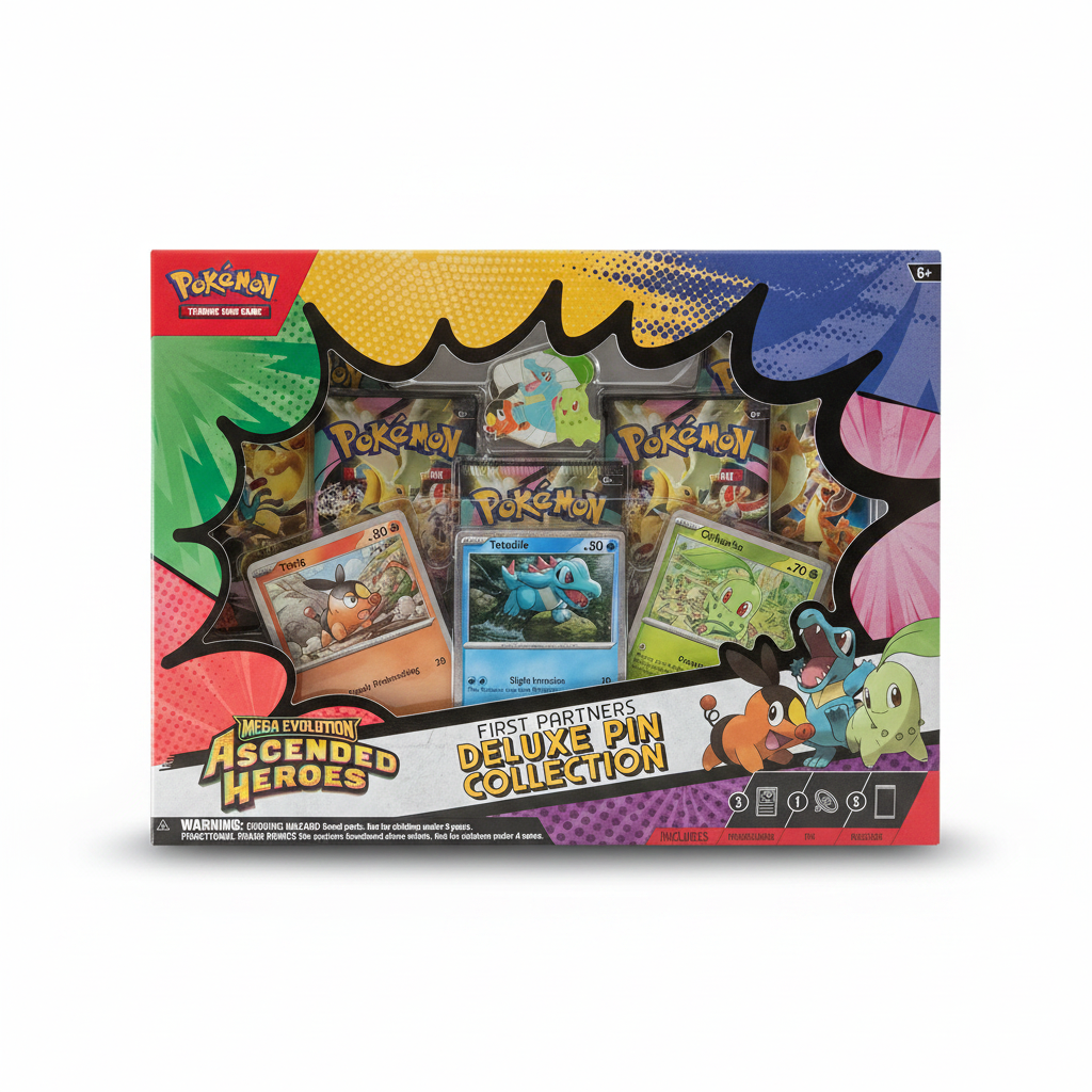 Pokemon TCG Ascended Heroes Deluxe Pin Collection