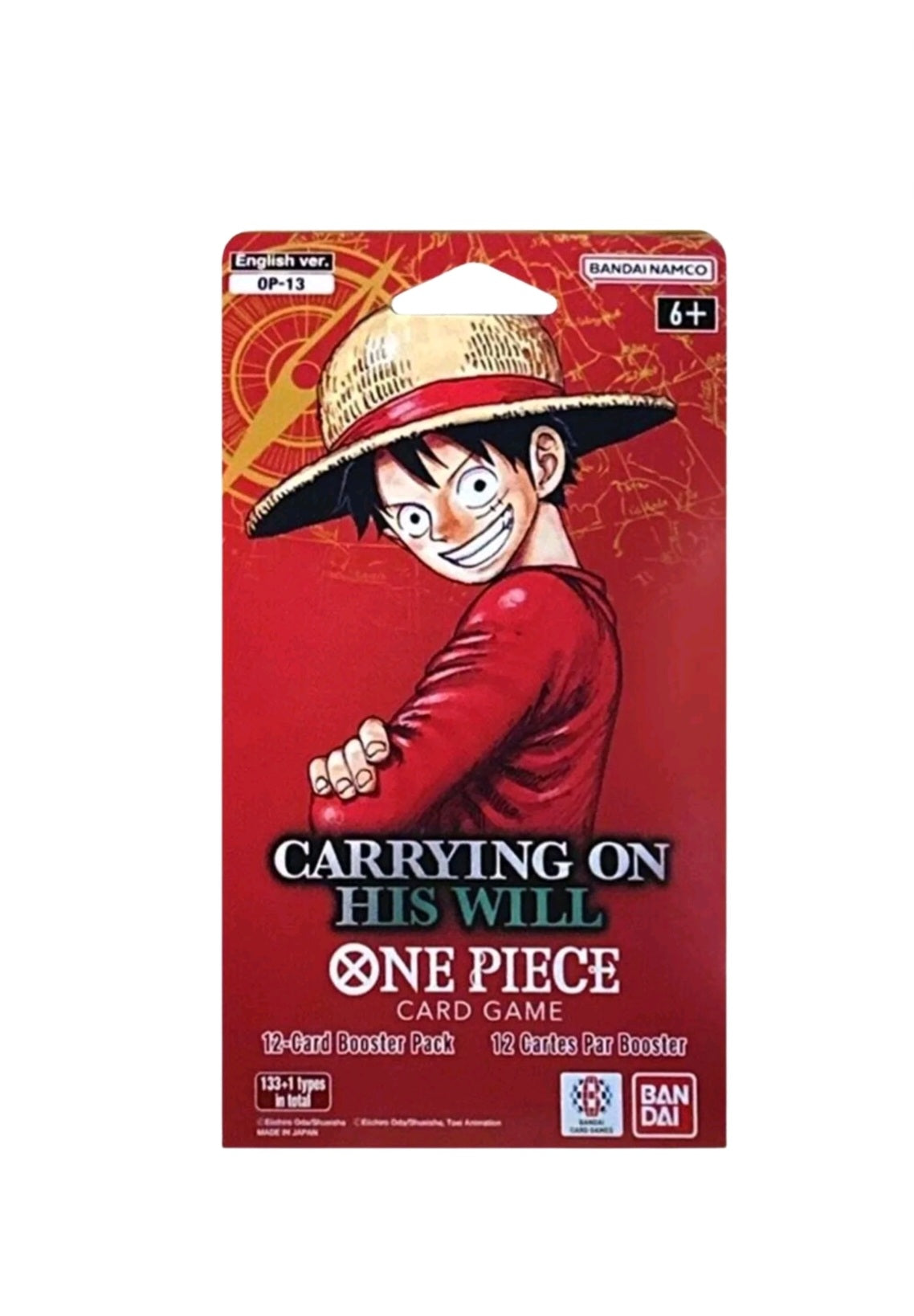One Piece Card Game: Carrying On His Will Booster Pack (OP-13)