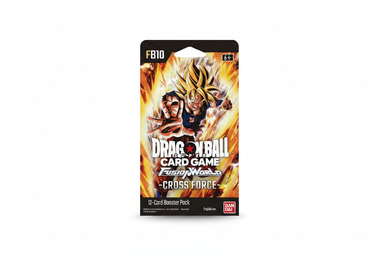 Dragon Ball Super Card Game: Fusion World Cross Force Booster Pack (FB-10)